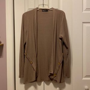 Open front cardigan